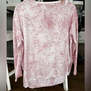 Pink size 8 Lululemon dolman shirt